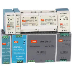 DR-15 DR-30 DR-45 DR-60 -5/12/15/24 15W 30W 45W 60W 75W Single Output 5V 12V 15V 24V 48V Industrial Din Rail Power Supply Switch