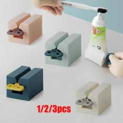 1 roller tube toothpaste squeezer, toothpaste holder, Multi-Purpose Toothpaste Dispenser, Rolling Toothpaste Holder Stand