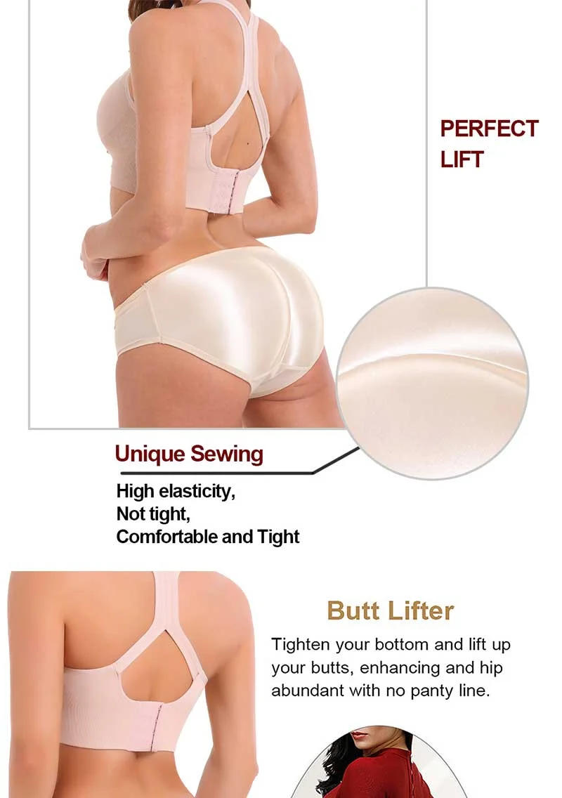 Description Picture 5 of itemSEXYWG Butt Lifter Shaper Panties Women Hip Shapewear Sexy Shapewear Push Up Panties Body Shaper Hip Enhancer Panties