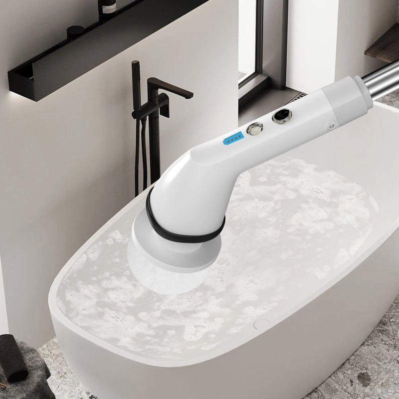 Description Picture 6 of itemCordless Electric Spin Srubber for Home Extension Cleaning Brush Bathroom Power Shower Scrubber Cleaner Tool