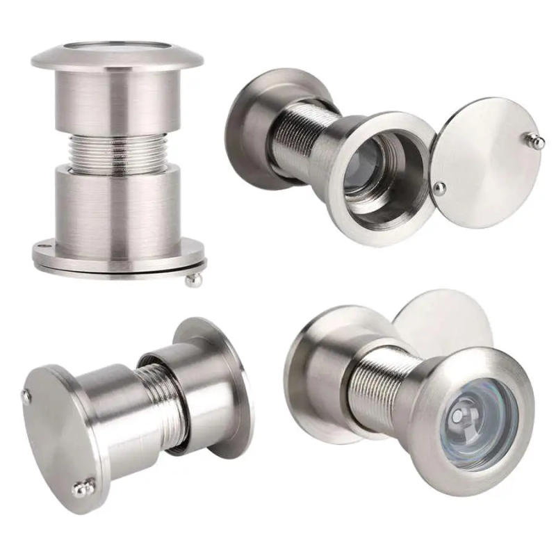 Description Picture 6 of itemAdjustable 200 Degree Wide Angle Door Viewer Peephole with HD Glass Lens for Security Furniture Hardware Tools