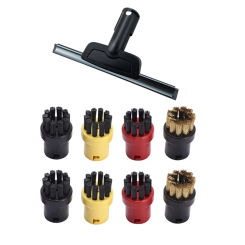 For Karcher SC2 SC3 SC4 SC5 CTK10 CTK20 Window Nozzle Scraper Round Brush For Steam Cleaner Mirrors Moisture Clean Slit
