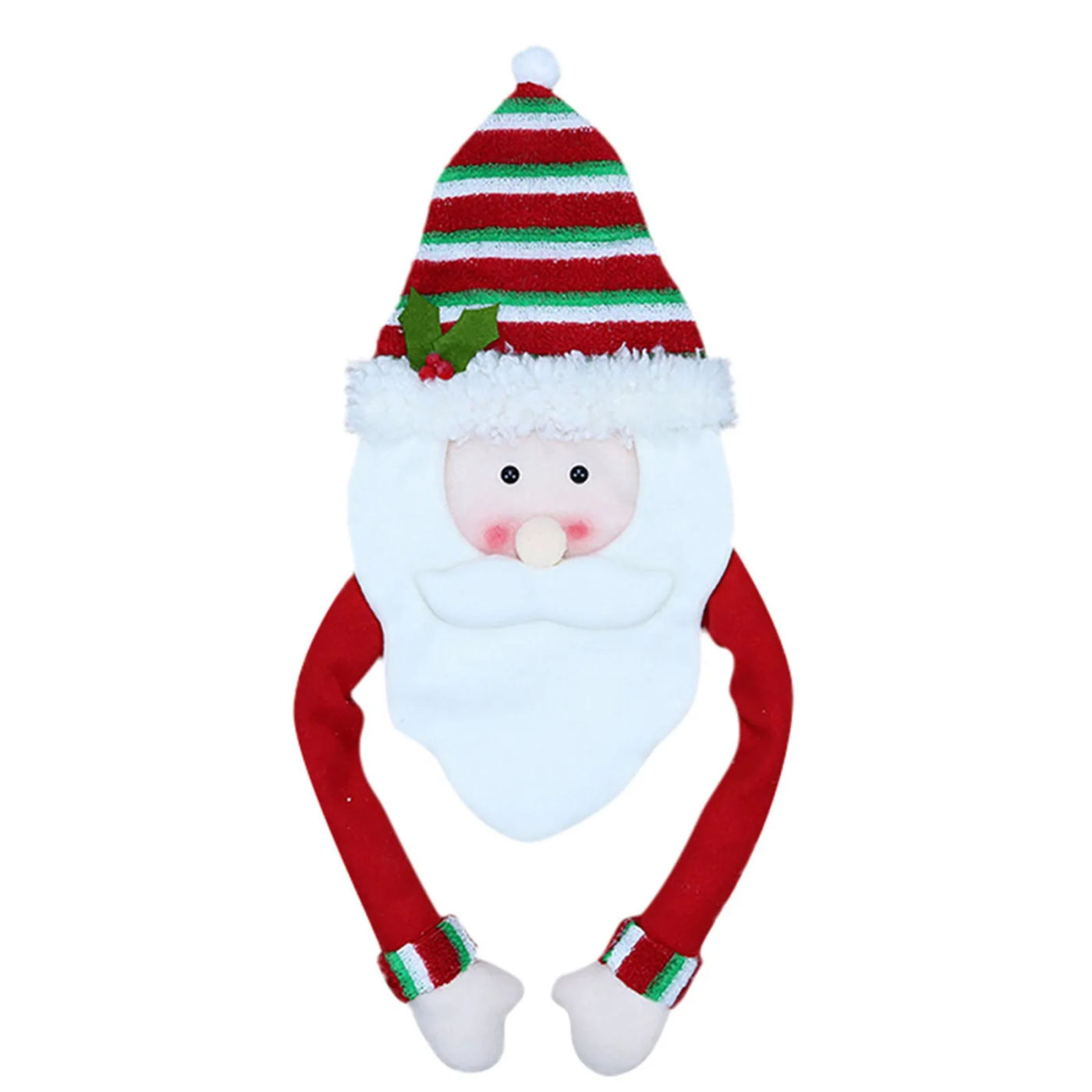 Description Picture 3 of item2024 New Christmas Tree Topper Decoration Cute Top Hat Winter Party Tree Decorations Ornament Supplies Suministros NavideñOs