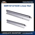 1pc/2pcs Linear Support Rail SBR10 SBR12 SBR20 SBR16 Guide Rail With Any Length Railway Slides Carriages For CNC Parts Machine