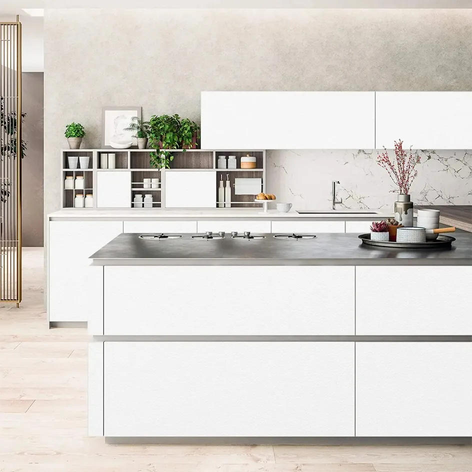 Description Picture 6 of itemSelf-adhesive Wallpaper Decorative Vinyl Matt White Adhesive Paper for Livingroom Furniture Wall Kitchen Cabinets Decoration PVC