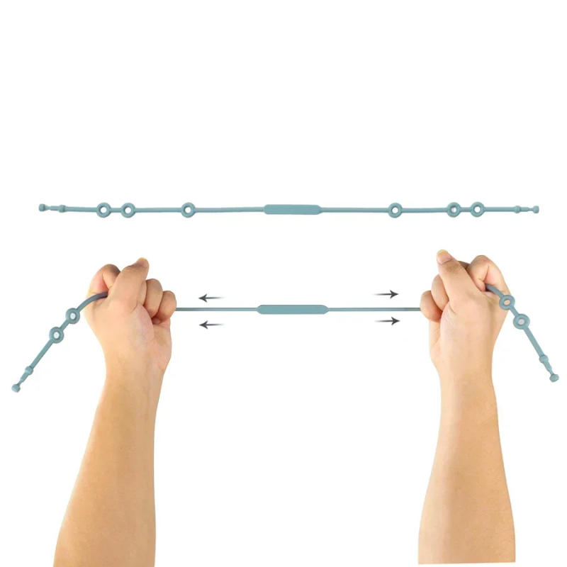 Description Picture 5 of itemToy Safety Straps Soft Silicone Teething Chain Adjustable Infant Nipple Holder Dummy Clip Stroller Baby Accessories