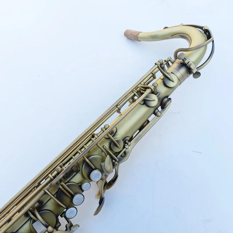 Description Picture 5 of itemJupiter JTS500Q Tenor Saxophone Reference Antique Copper B Flat Woodwind Instrument With Case Mouthpiece Reeds Neck
