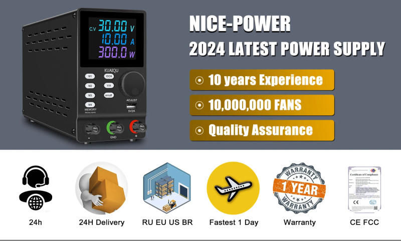 Description Picture 2 of item30V10A Dual ac/dc power supply variable lab power source 60v adjustable laboratory voltage current regulator Stabilizer unit usb