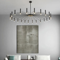Nordic branch chandelier G9/110V/220V living room bedroom room chandelier modern LED meeting living room lighting chandelier