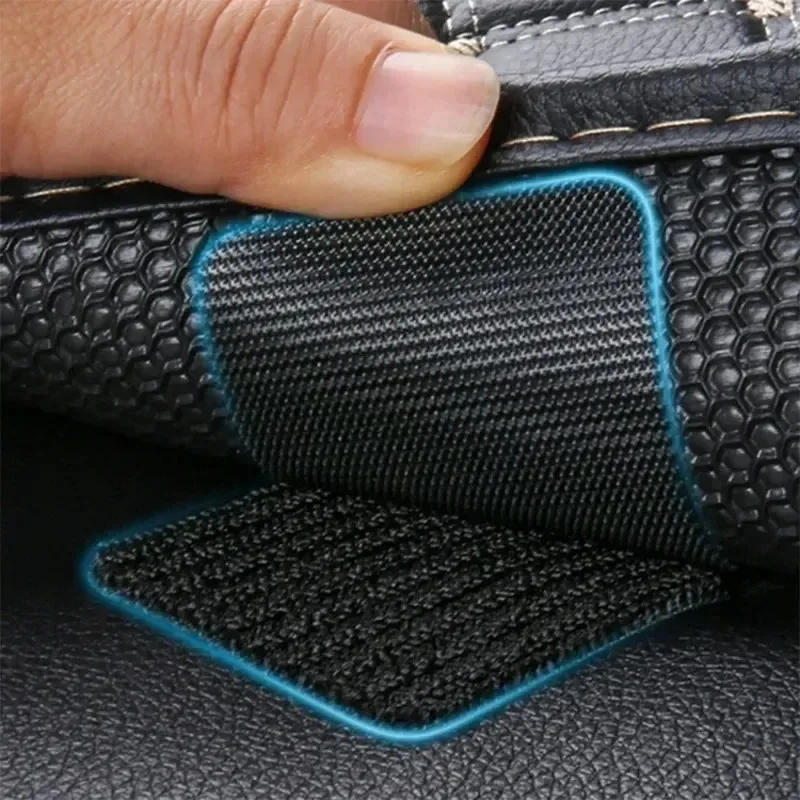 Description Picture 3 of item60/2pcs Carpet Fixing Stickers Double Faced High Adhesive Car Carpet Fixed Patches Home Floor Foot Mats Anti Skid Grip Tapes