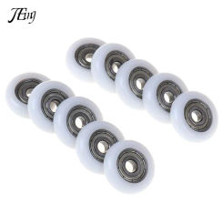 2/5/10pcs sliding shower roller wheel plastic door replacement roller wheel