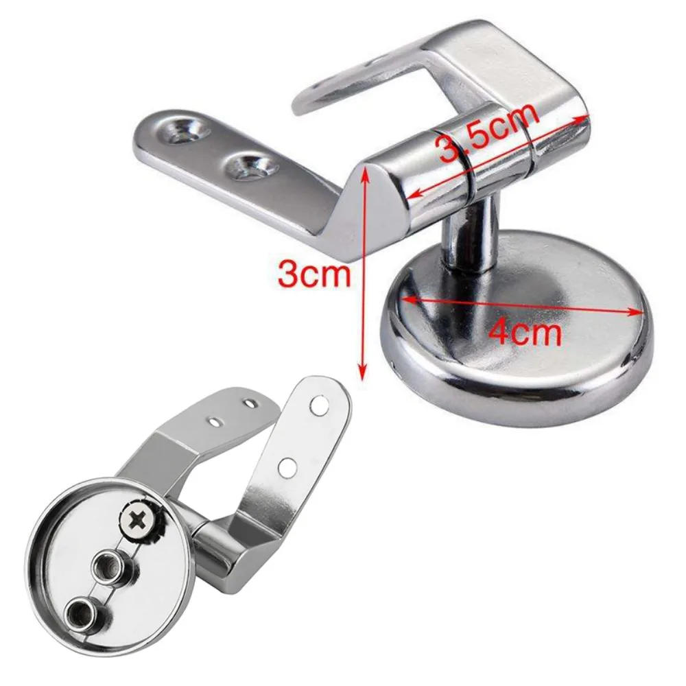 Description Picture 4 of item1 Set Stainless Steel Seat Hinge flush toilet cover mounting connector toilet lid hinge mounting fittings Replacement Parts
