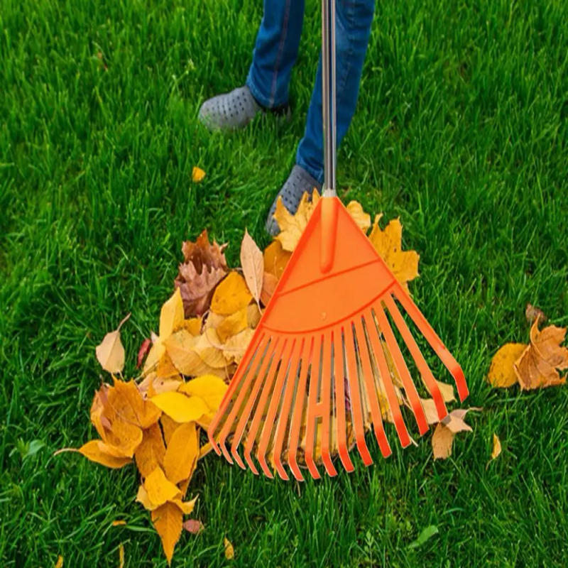 Description Picture 2 of itemGrass Rake Plastic Long Lasting Easy Installation Weed Puller Tool Wide Application Large Leaf Lawn Rake Garden Accessories