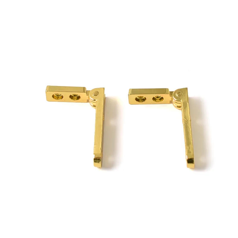 Description Picture 5 of item4PCS Jewelry Box Gold Hinges for Wooden Box Gift Wine Box Chest Case，90 Degree Folding Hinges Hardware with Screws