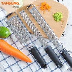 Mill Cheese Grater Stainless Steel Lemon Zester Citrus Ginger Garlic Grater Long Handle Vegetables Kitchen Tool Manual