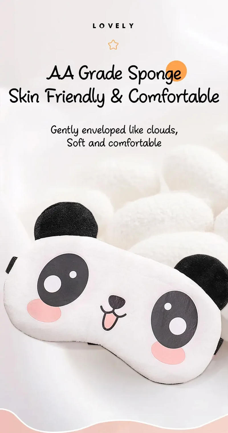 Description Picture 5 of itemEye Mask for Sleeping Eye Patch Shading Sleep Eyepatch Women Travel Relax Cover Eyeshade Health Sleeping Shield Eye Care Tools