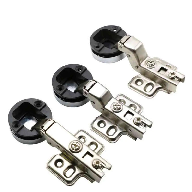 Description Picture 6 of item2PCS Interior Connector No Hole Furniture Supplies Cabinet Hinge Clip Glass Door Hinge Window Accessories