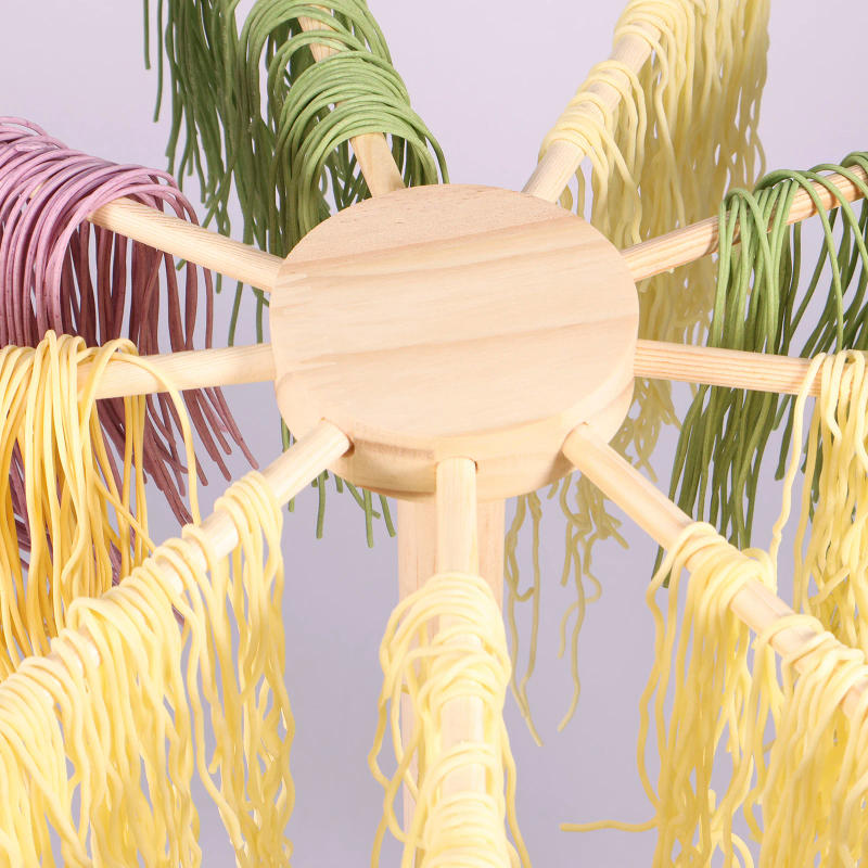 Description Picture 6 of itemNew Pasta Drying Rack Wooden Spaghetti Dryer Stand Noodles Drying Holder Hanging Racks Cooking Pasta Tools Kitchen Gadgets