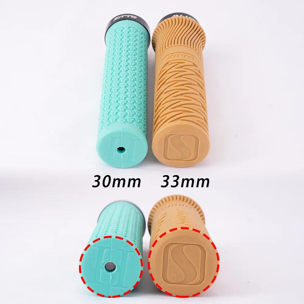 Description Picture 5 of itemZTTO MTB 33mm Outer Diameter Bicycle Grips Lock-on Grip Anti-Slip Shock-Proof Bolder Rubber Mountain Bike Handlebar Grip Parts