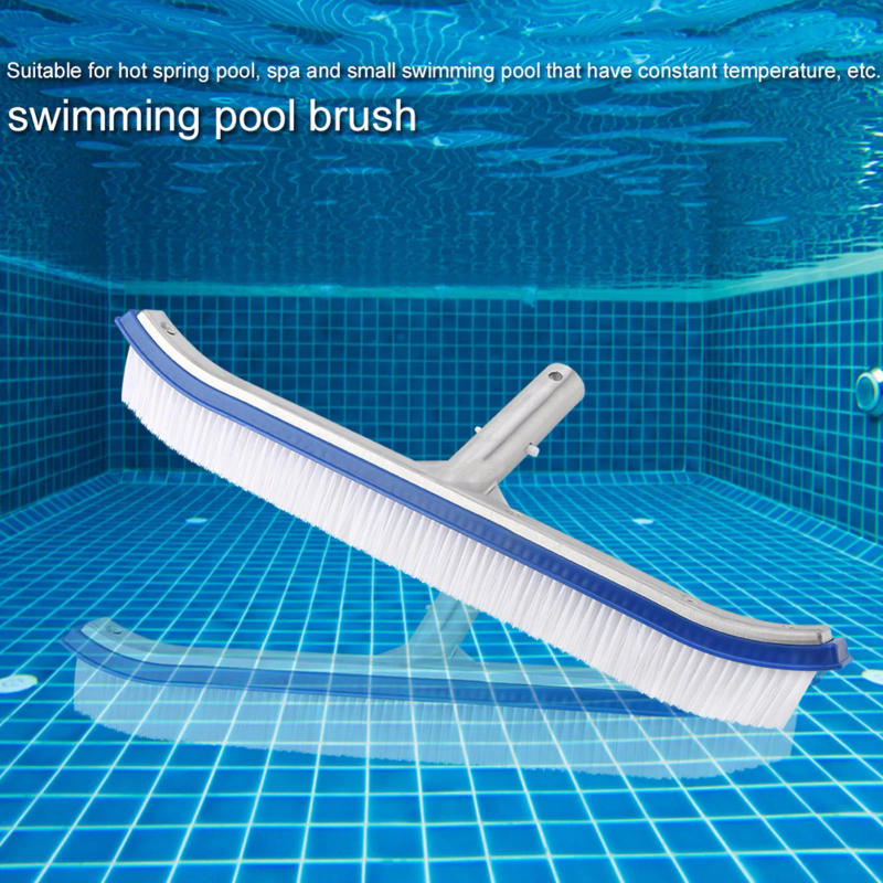 Description Picture 3 of itemSwimming Pool Brush Durable Pool Floor Wall Cleaning Tool Pool Broom Algae Remover Scrubber Cleaning Brush Head Cleaner Tool