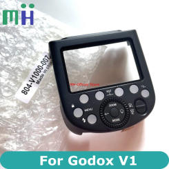 NEW For Godox V1 Speedlite Flash Rear Back Cover + Mode Function Selection Button Panel Wheel Key Board No LCD Screen Part