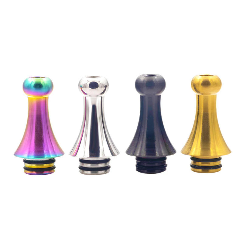 Description Picture 3 of itemMetal Nozzle Drips Stainless Steel MTL Short Skirts Style Cofffee 510 Screw Joint Dripper