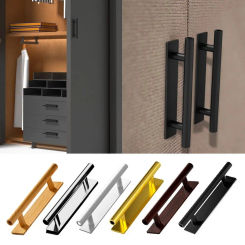 Self-adhesive Door Wardrobe Handle Window Cabinet Drawer Handles Organizer Paste Open Sliding Door Knob Auxiliary Device