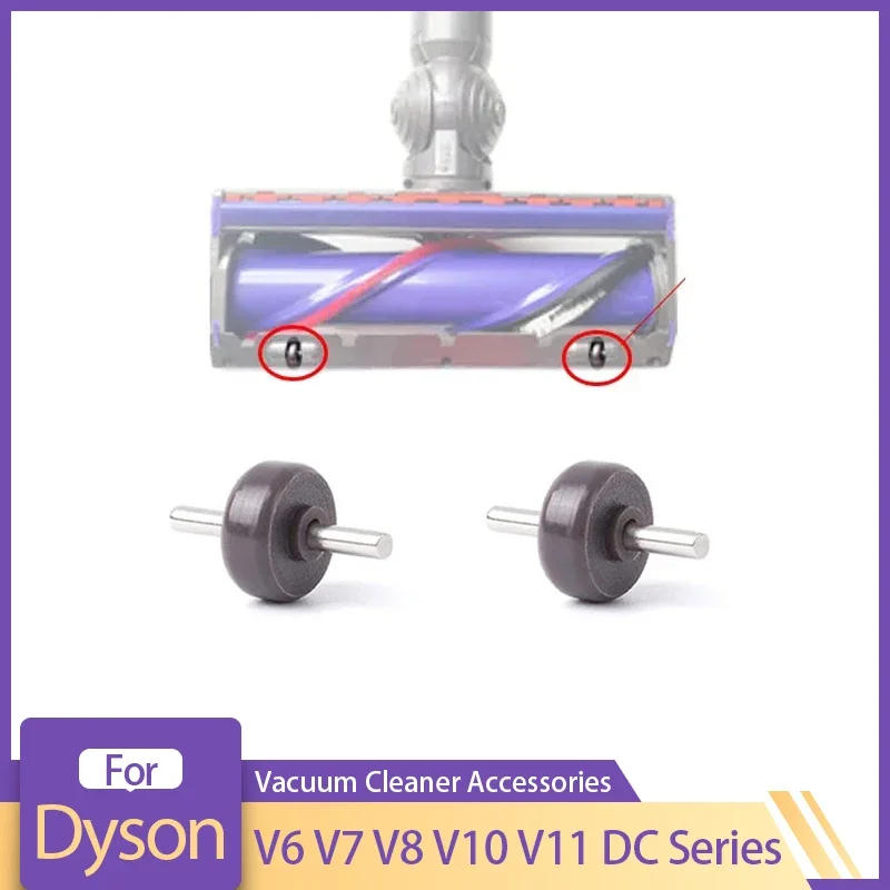 Description Picture 2 of itemSoleplate Wheels For Dyson V6 V7 V8 V10 V11 DC Series Vacuum Cleaner Direct Drive Cleaner Head Rollers Replacement Accessories