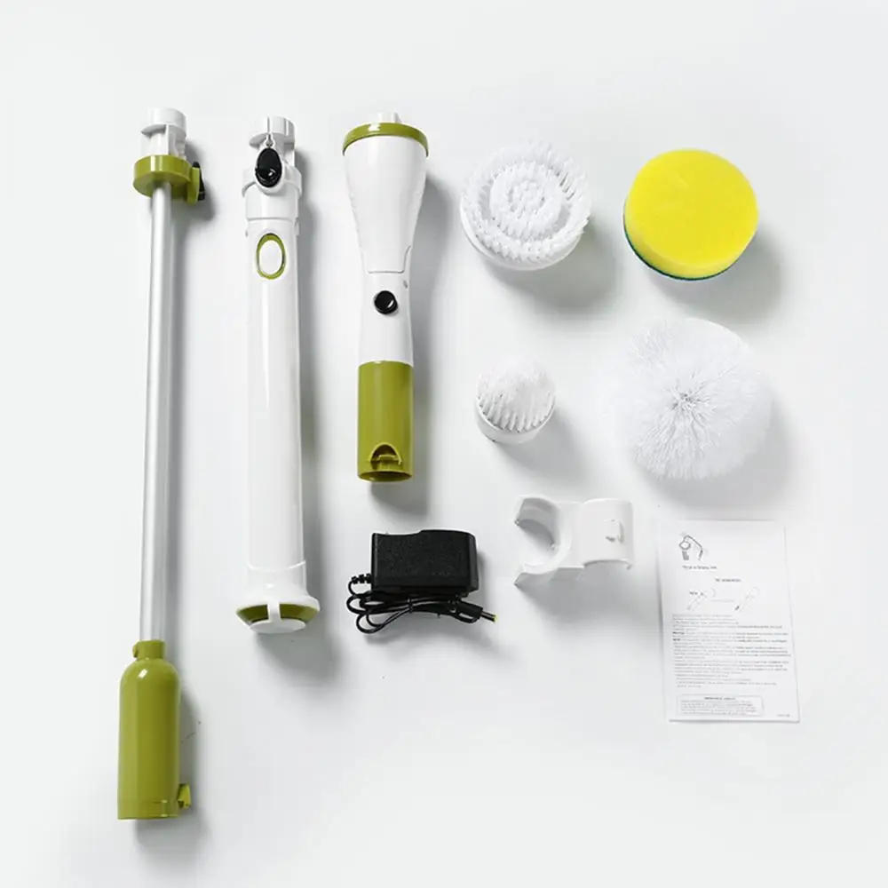 Description Picture 5 of itemEngineering Plastics Electric Multifunction Cleaning Brushes Rechargeable & Detachable Aluminium Alloy & Silicone 653231