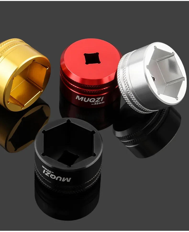 Description Picture 5 of itemFork Top Cap Socket Tool 26mm 28mm 32mm Top Cap Wrench For Fox Fork 36 38 40 Bicycle Repair Tools