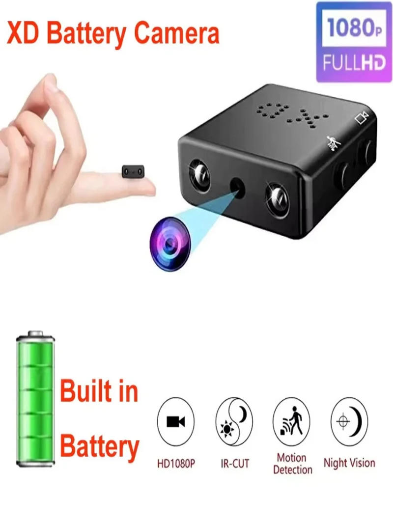 Description Picture 2 of itemXD Mini Camera Full HD 1080P Home Security Camcorder Night Vision Micro Cam Motion Detection Video Voice Surveillance Recorder