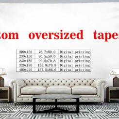 Customized Tapestry Boho Mandala Tapestries Witchcraft Wall Tapestry Print Your Photo Hippie Wall Hanging Blanket Tapestry