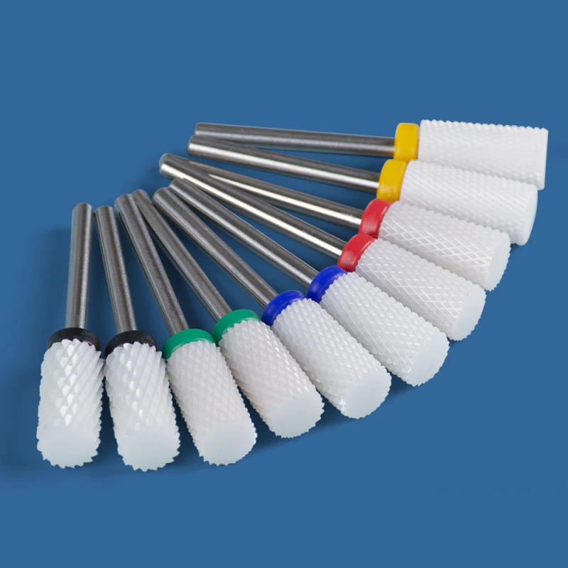 Description Picture 4 of item1pc Ceramic Milling Cutter Nail Drill Bits for Removing Nail Gel Polish Manicure Machine Nail Art Tools Accessories Nails Files