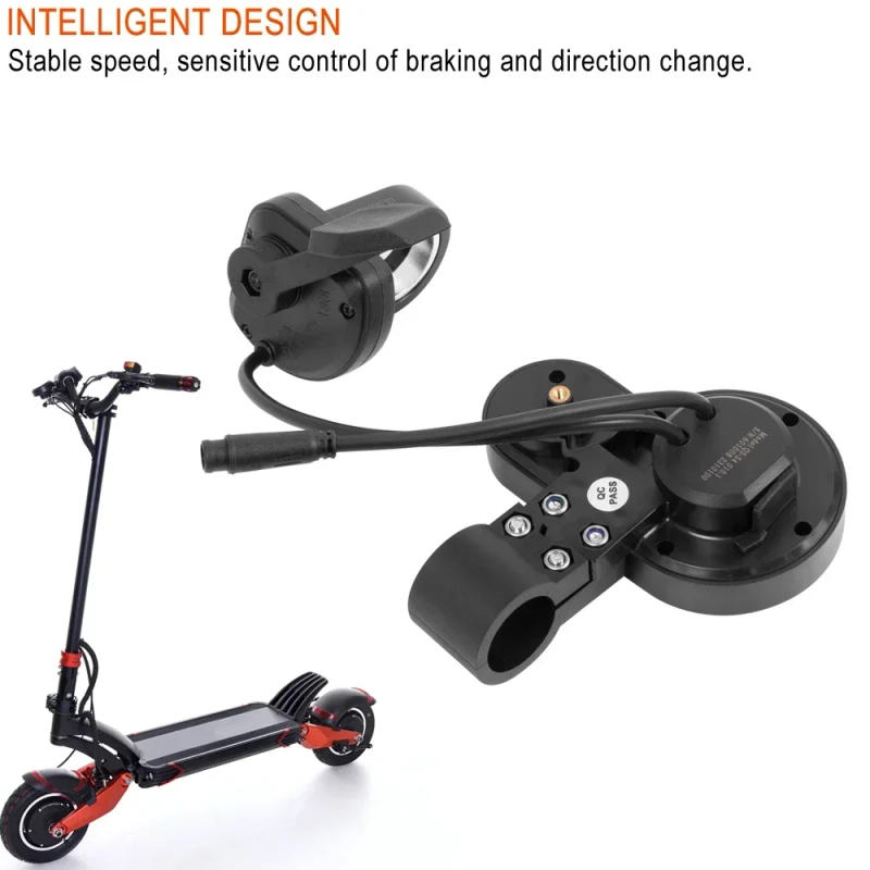 Description Picture 3 of itemElectric Scooter Thumb Throttle QS-S4 LCD Display 36-60V 72V for Zero 9 Zero 8X Zero10 Zero10X 11X E-scooter QS-S4 Display Parts