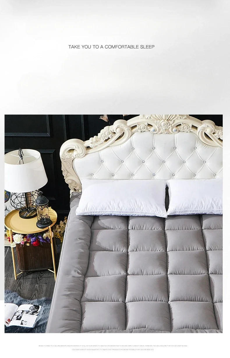Description Picture 4 of itemSoft Comfortable Thick 10cm Topper Mattresses Suitable for Dormitory Home Tatami Mattress Twin Queen King Size Simple Stylish