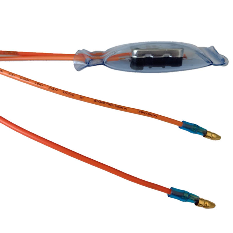 Description Picture 5 of itemBimetallic Thermostat Defrost Thermostat Home Appliance Repair 2 Wire Design AC 250V 10A Long Lasting Thermostat For Cooling