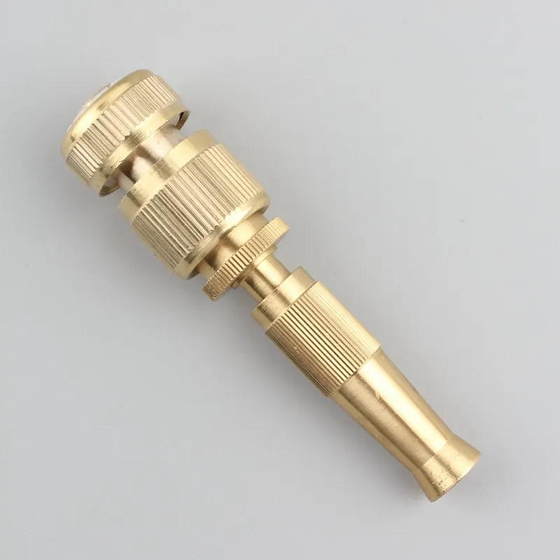 Description Picture 2 of itemSpray Nozzle Water Gun Brass High Pressure Direct Spray Quick Connector Home Hose Adjustable Pressure Garden Sprinkler