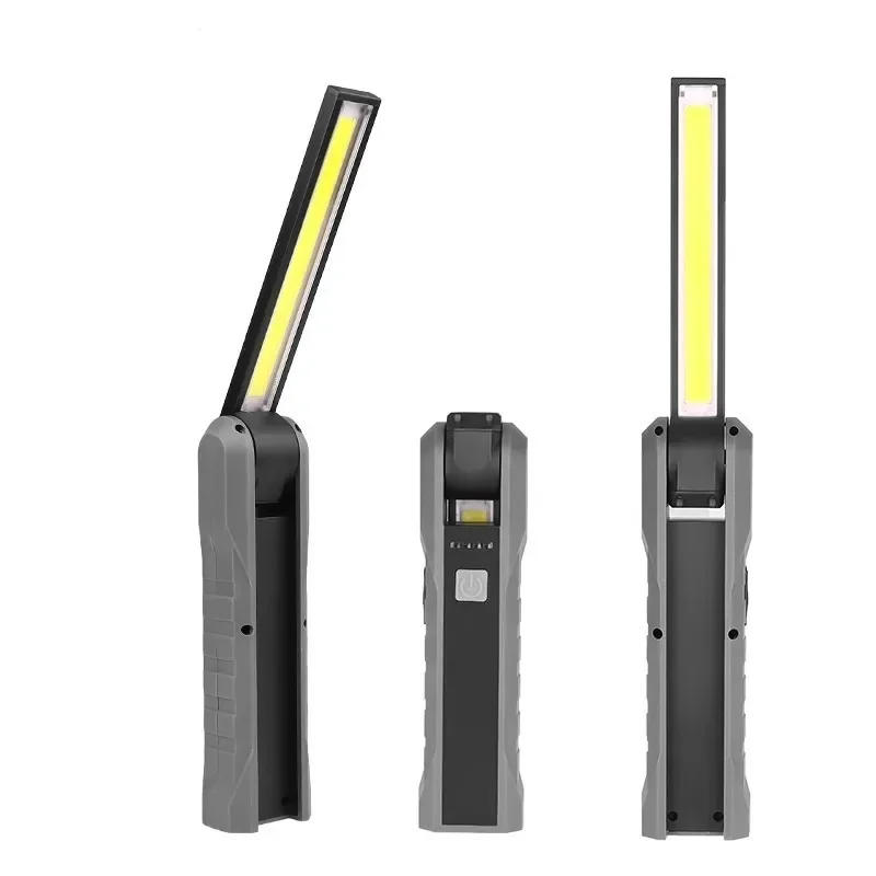 Description Picture 6 of itemPortable LED COB Work Light USB Rechargeable Flashlight with Magnetic Flexible Inspection Hand Lamp Worklight Outdoor