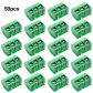 50PCS Green 3P