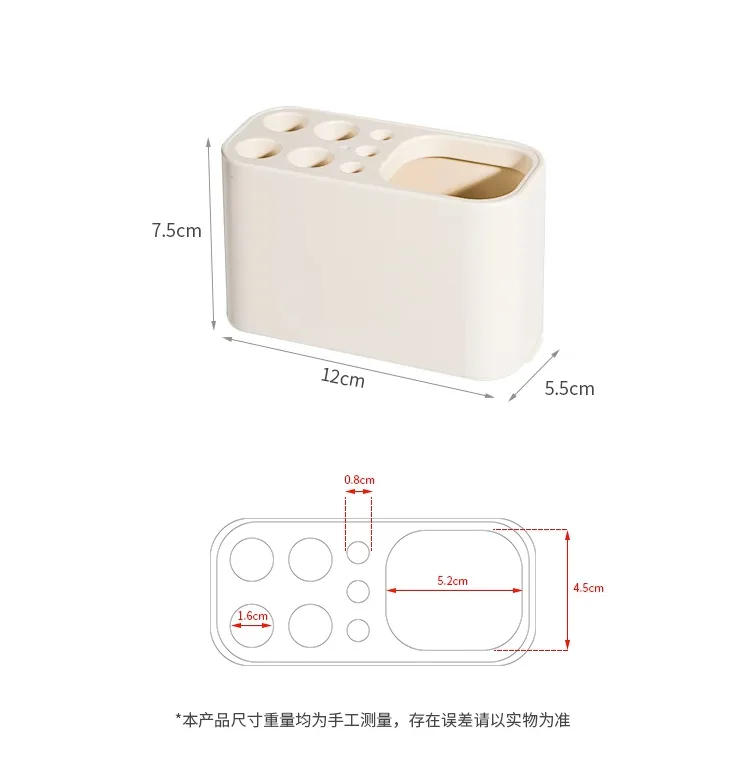 Description Picture 2 of itemElectric Toothbrush Storage Rack, Creative Toothpaste Rack, Household Countertop, Can Be Disassembled and Washed