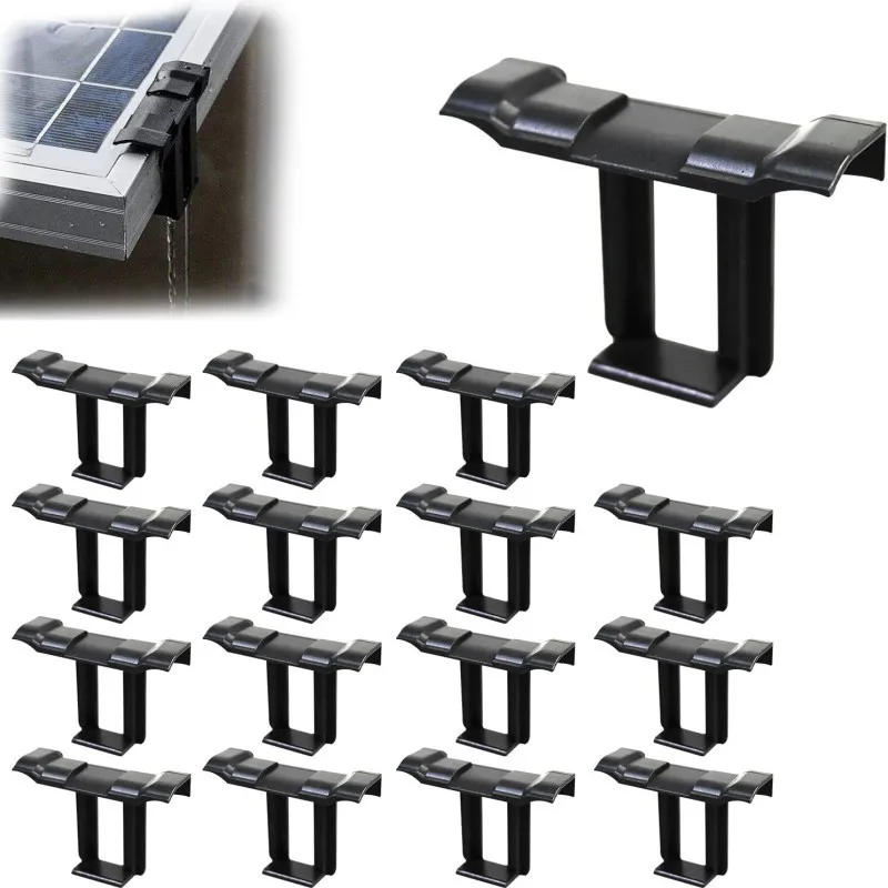 Description Picture 4 of item20Pcs Solar Panel Water Drainage Clips Photovoltaic Panel Water Drained Away Clip For 30/40/35/ Solar Panel Frame PV Modules