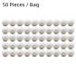 50 white balls