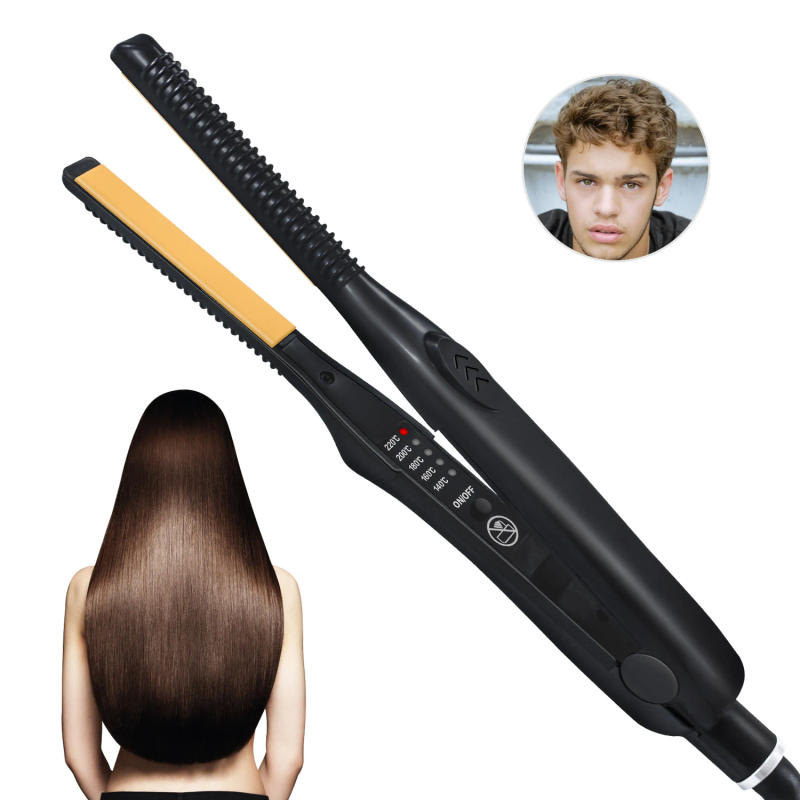 Description Picture 2 of itemHair Straightener Ceramic Flat Irons Hair Mini Flat Iron Straightening Styling Tools Ceramic Hair Crimper Corrugation Curling