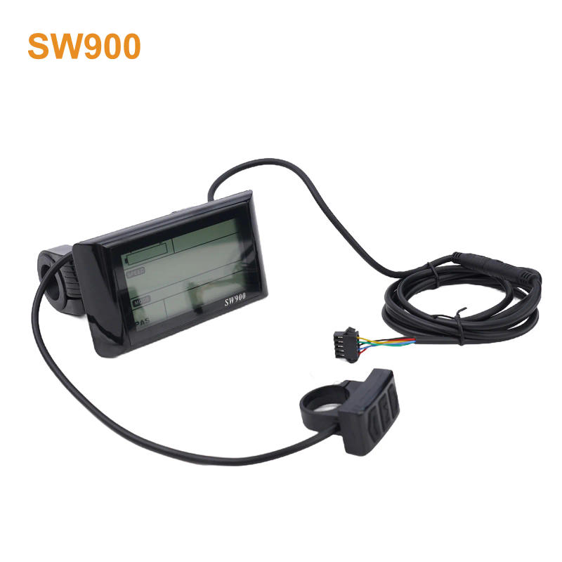 Description Picture 6 of itemE-Bike SW900 LCD Display Meter Control Panel 24/36/48V 72V Electric Bicycle Scooter Speed Time Power Temperature Display