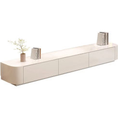 Modern Light Luxury TV Cabinet LFloor standing TV stand for living room Large storage space Suitable for a wide range