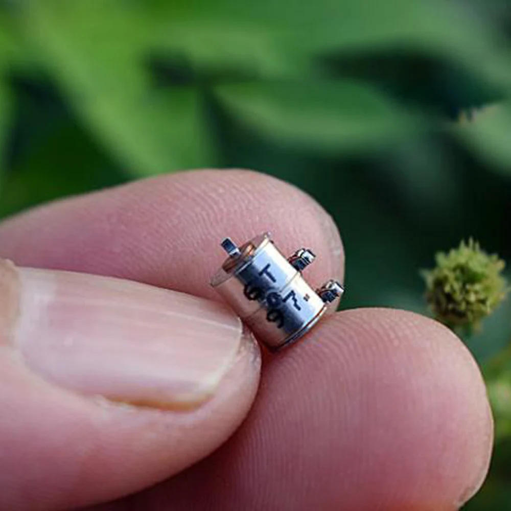 Description Picture 6 of item5PCS Micro Mini DC 5V Ultra-mini 2-phase 4-wire 4.5MM 4.9MM Precision Micro Stepper Motor DIY Accessories 4.5mm*8.6mm