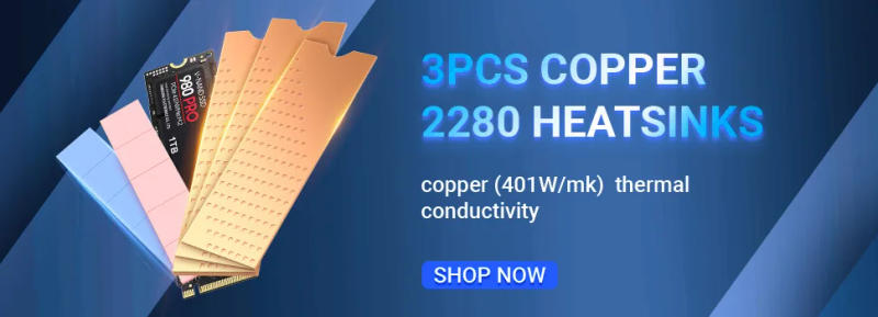 Description Picture 6 of itemJEYI 4 SSD to PCIE 4.0 Expansion Card, 4 NVMe M.2 M key SSD To PCIe X16 Adapter, up to 256 Gbps, Support Bifurcation Raid 0 1 5