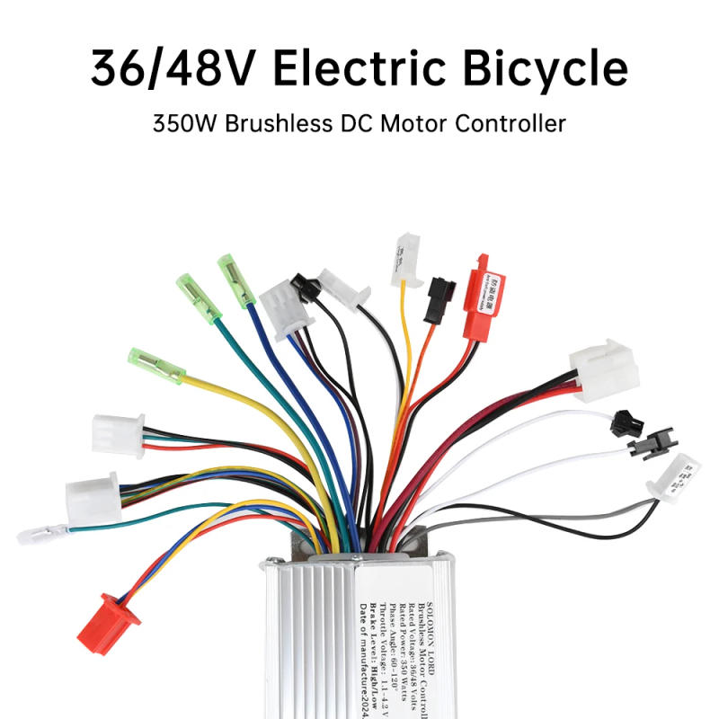 Description Picture 6 of item36/48V Electric Bicycle 350W Brushless DC Motor Controller Regulator Speed Controller for Bicycle Scooter Accessories