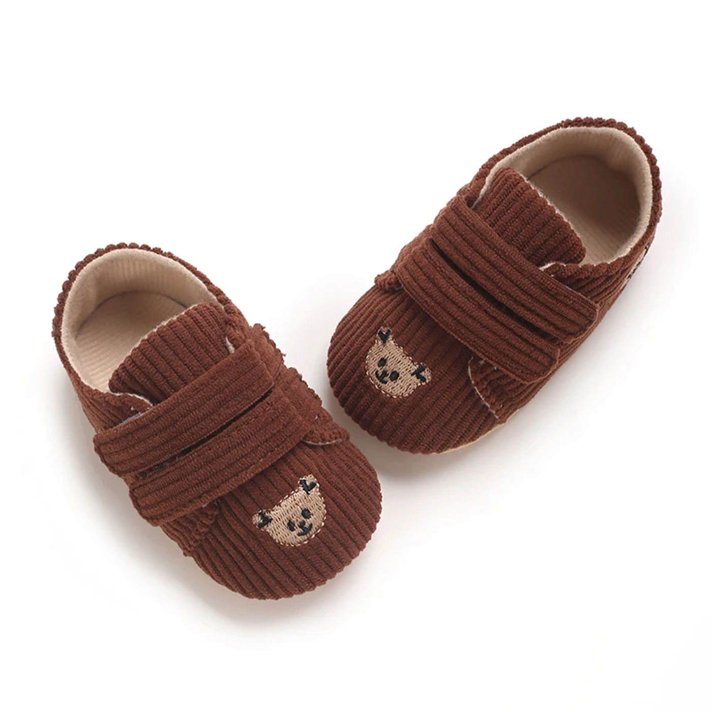 Description Picture 4 of itemBaby Mid Top Sneakers - Classic Solid Color Casual Sneakers, Casual Shoes, Non slip Rubber Sole, Beginner's Children's Shoes, Se
