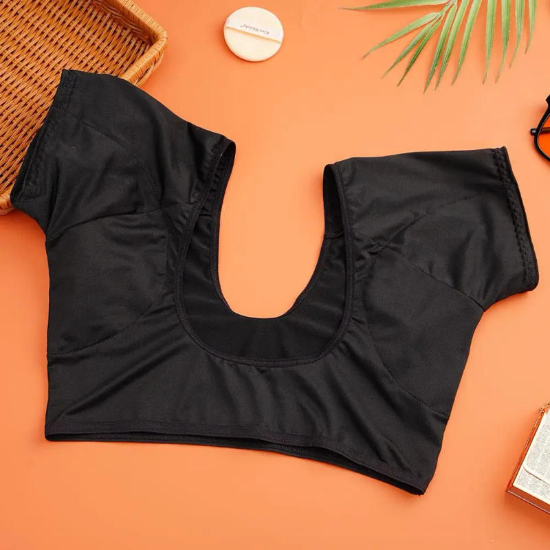 Description Picture 5 of itemT-shirt Sweat Pads Underarm Sweat Vest For Women Girls Armpit Perspiration Guards Sweat Proof Shirt Washable Sweat Protector